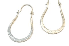 Sterling Silver Hoop Earrings