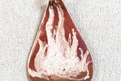 Etched Fire Pendant