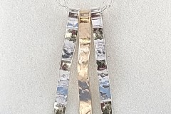 Sterling Silver, 14k GF Necklace