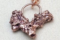 Copper Slag Pendant